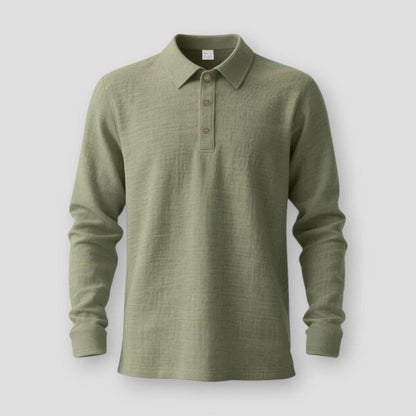 Saint Martin Fairfield Long Sleeved Polo Shirt