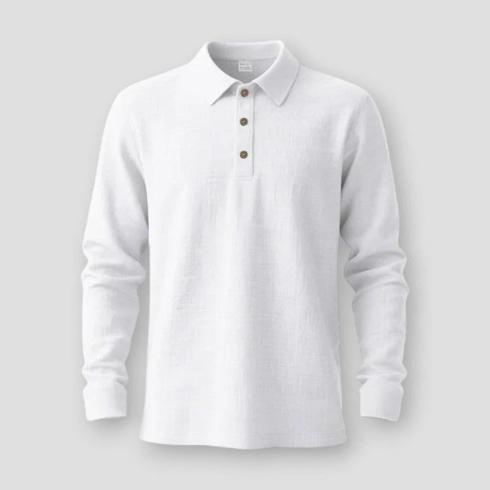 Saint Martin Fairfield Long Sleeved Polo Shirt