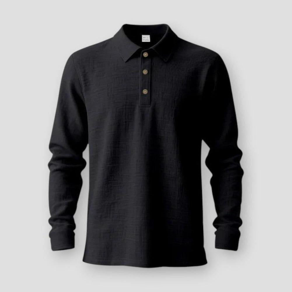 Saint Martin Fairfield Long Sleeved Polo Shirt
