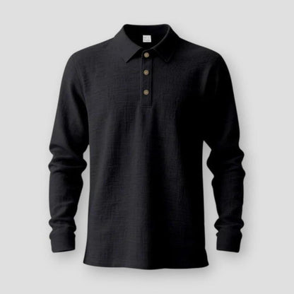 Saint Martin Fairfield Long Sleeved Polo Shirt