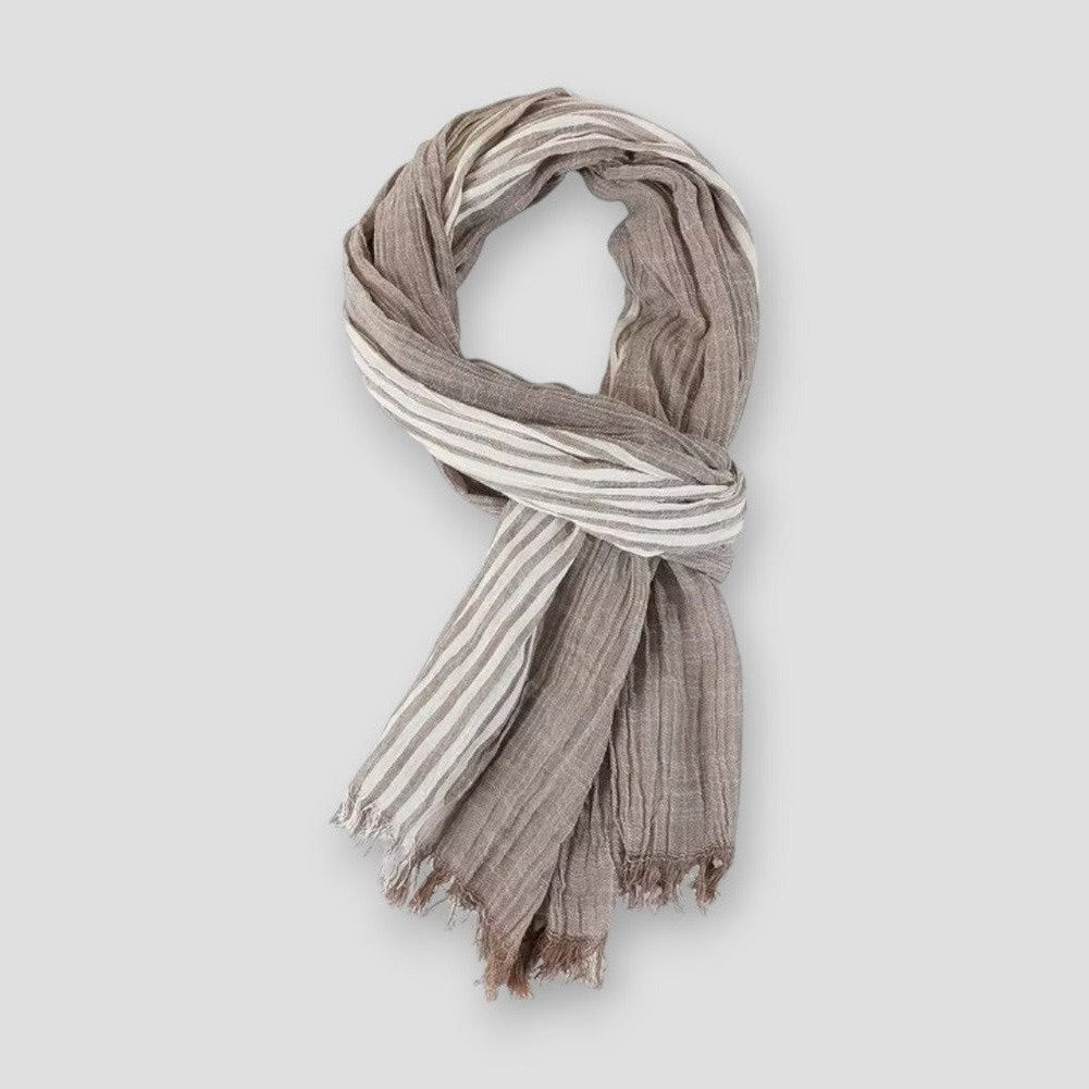 Saint Martin Florissant Linen Scarf