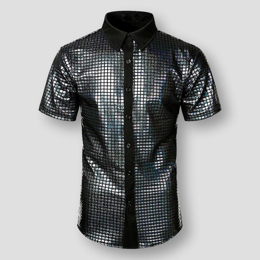 Saint Martin Francisco Sparkle Shine Short Sleeve Shirt