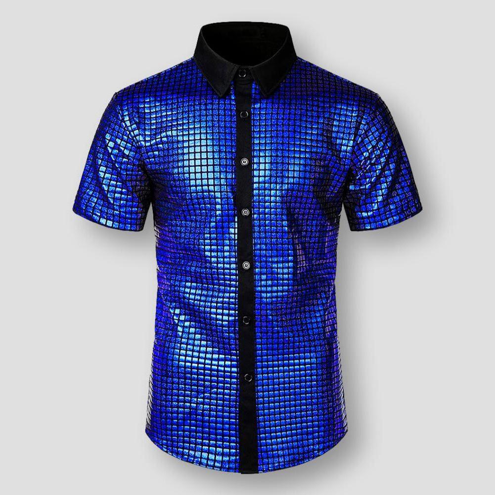 Saint Martin Francisco Sparkle Shine Short Sleeve Shirt