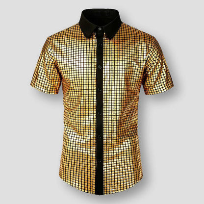 Saint Martin Francisco Sparkle Shine Short Sleeve Shirt