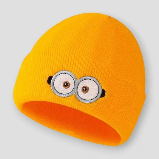 Saint Martin Fresno Playful Big Eyes Embroidered Beanies