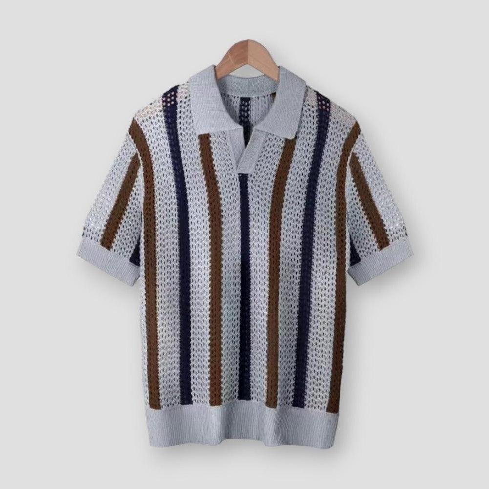 Saint Martin Harrison Hollow Knitted Polo