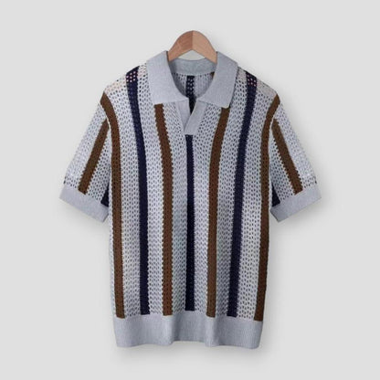 Saint Martin Harrison Hollow Knitted Polo