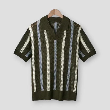 Saint Martin Harrison Hollow Knitted Polo