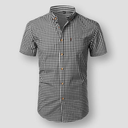 Saint Martin Joliet Bold Plaid Shirt