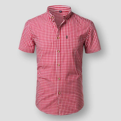 Saint Martin Joliet Bold Plaid Shirt