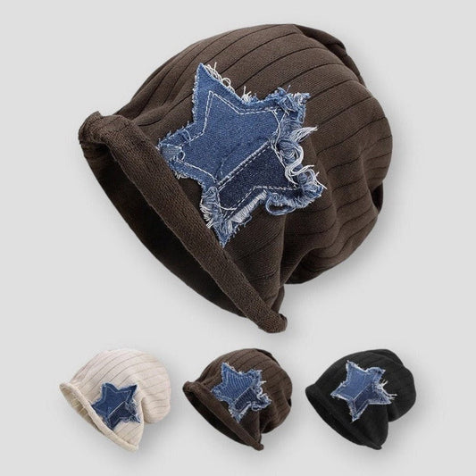 Saint Martin Killeen Patchwork Star Beanie