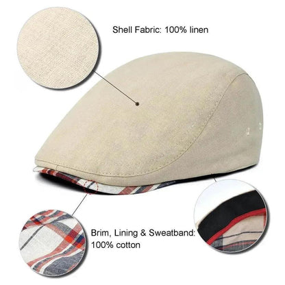 Saint Martin Mansfield Linen Cap