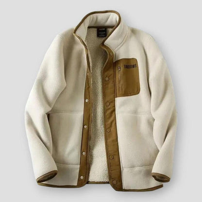 Saint Martin Oakland Retro Luxe Zip-Up Fleece Jacket