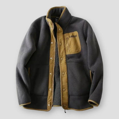 Saint Martin Oakland Retro Luxe Zip-Up Fleece Jacket