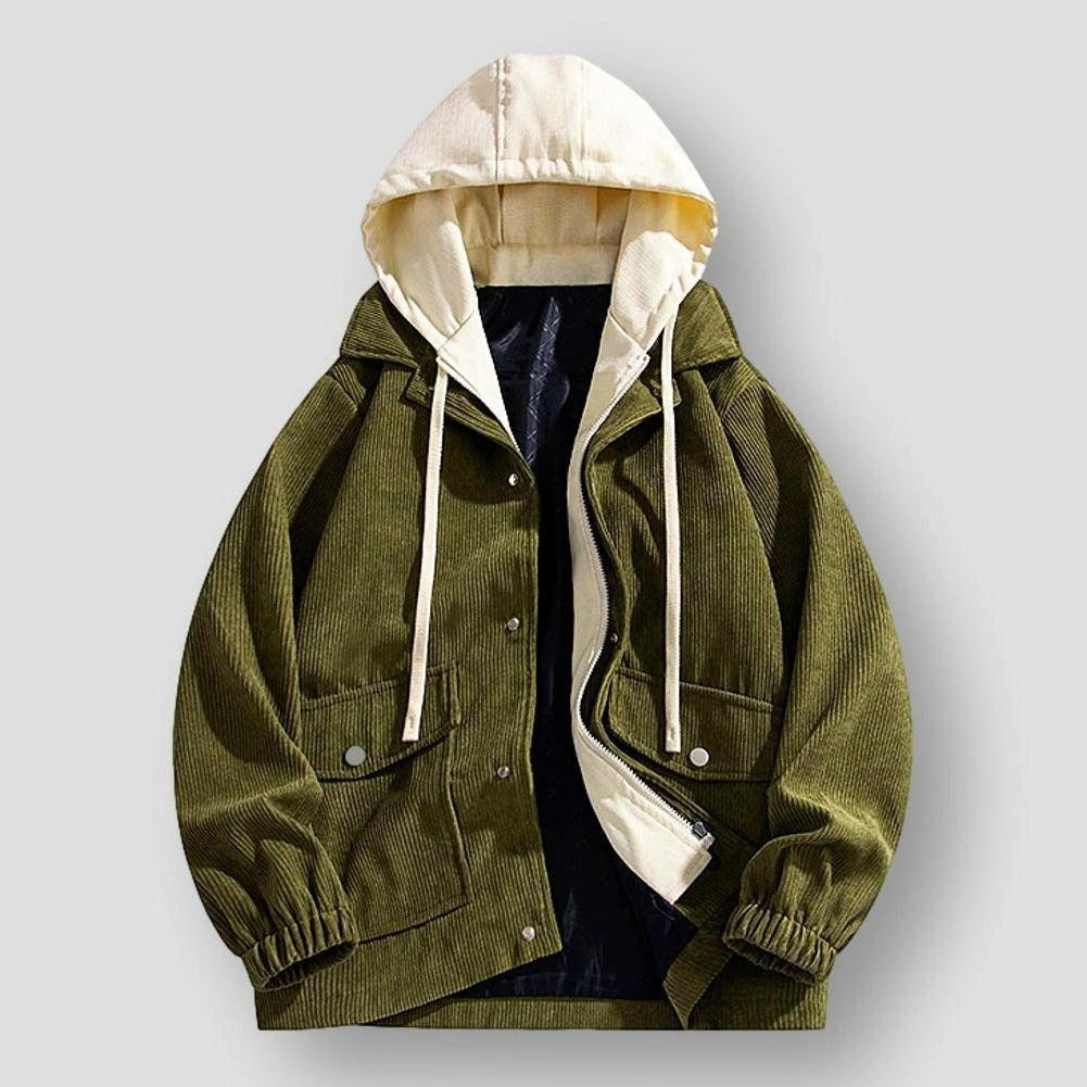 Saint Martin Orlando Urban Elegance Hooded Jacket