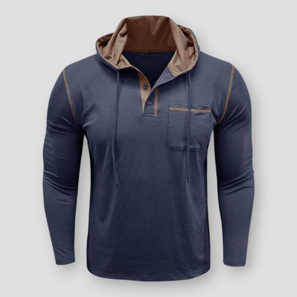 Saint Martin Ozark Hooded Henley