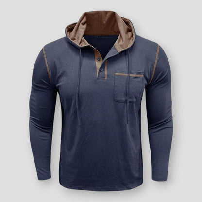 Saint Martin Ozark Hooded Henley