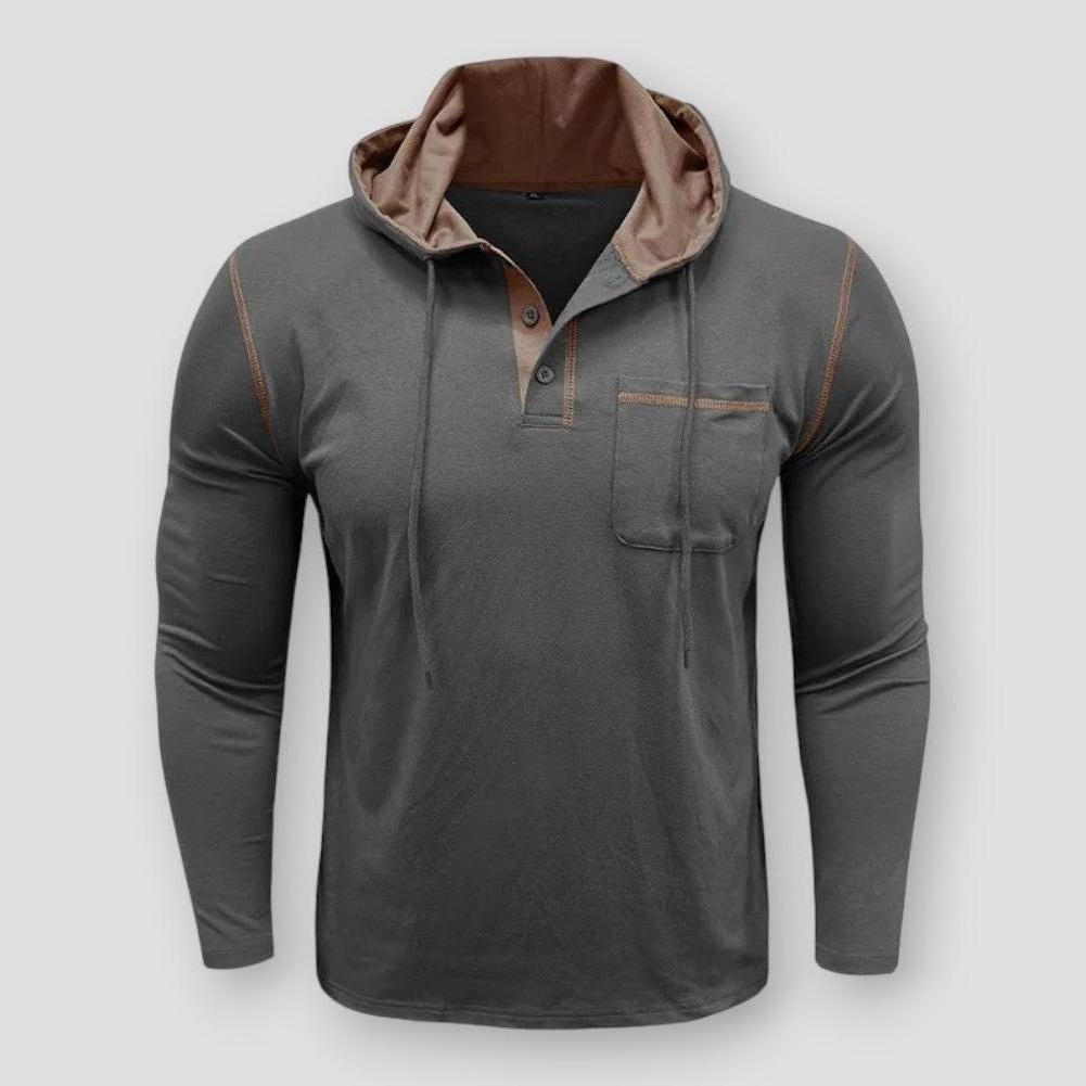 Saint Martin Ozark Hooded Henley