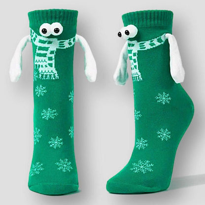 Saint Martin Paterson Magnetic Hand Christmas Socks