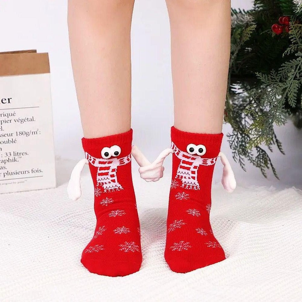 Saint Martin Paterson Magnetic Hand Christmas Socks