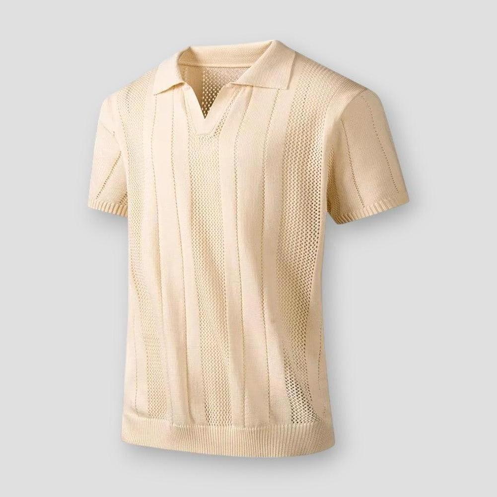 Saint Martin Romney Knitted Polo Shirt
