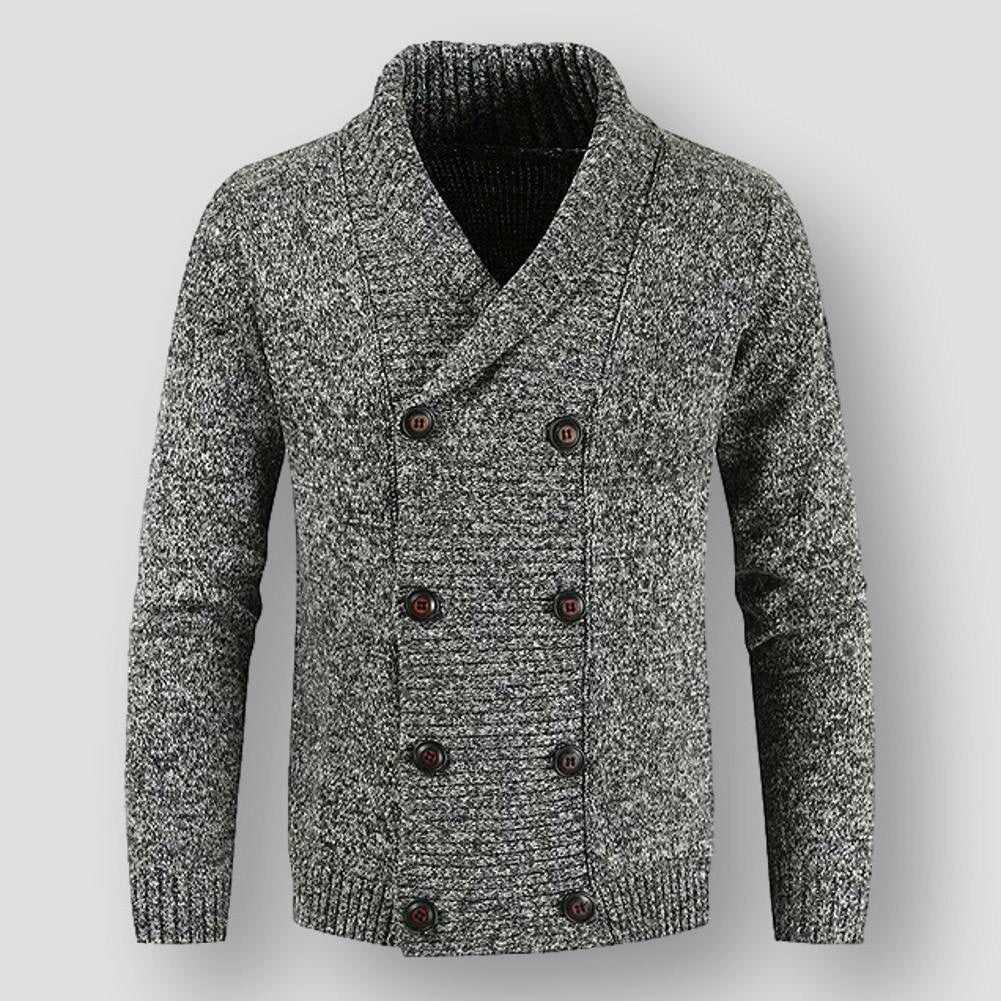 Saint Martin Vancouver Luxe Double-Breasted Cardigan