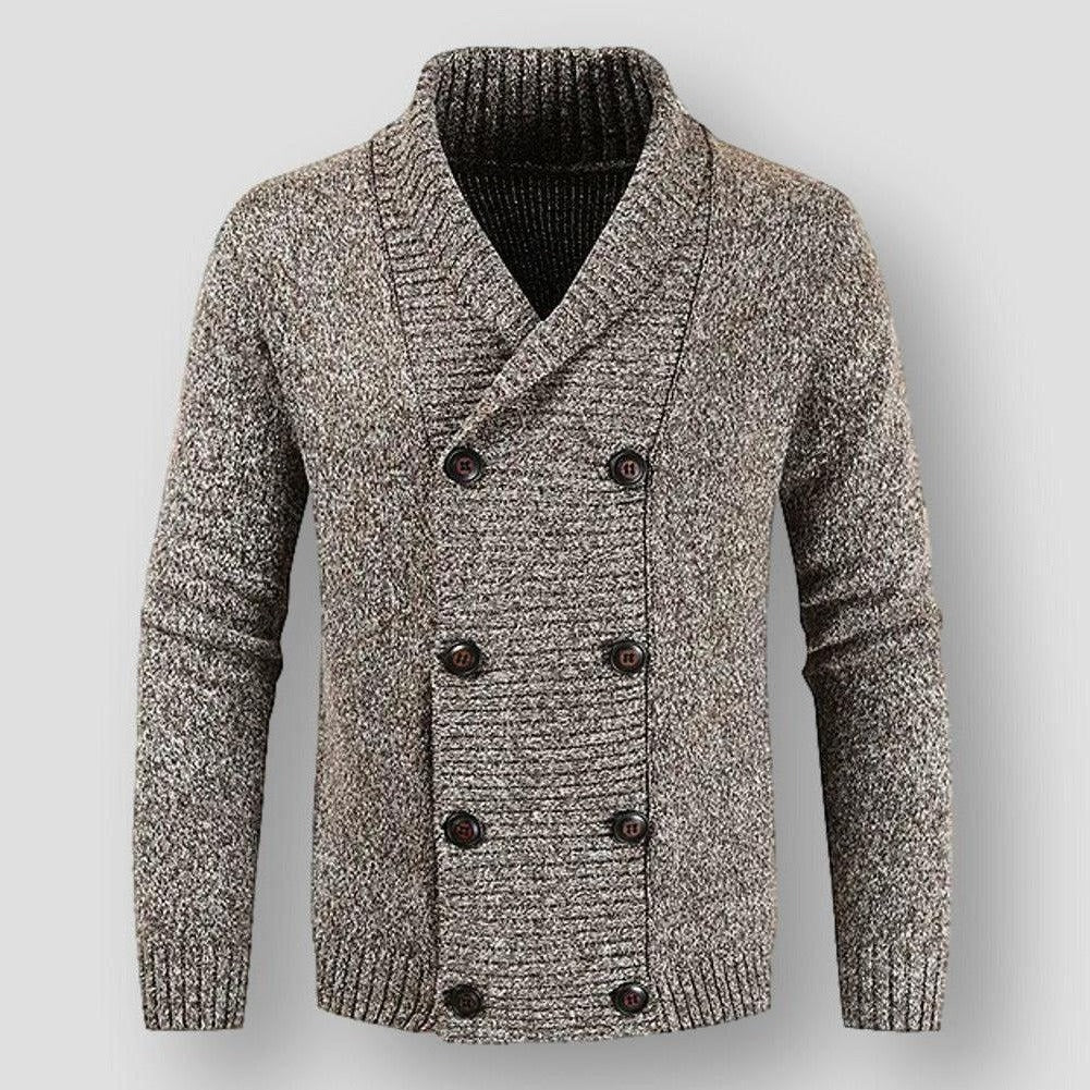 Saint Martin Vancouver Luxe Double-Breasted Cardigan