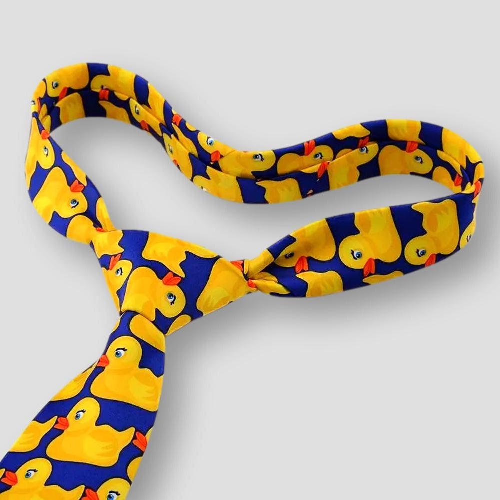 Saint Martin Vegas Little Yellow Duck Necktie