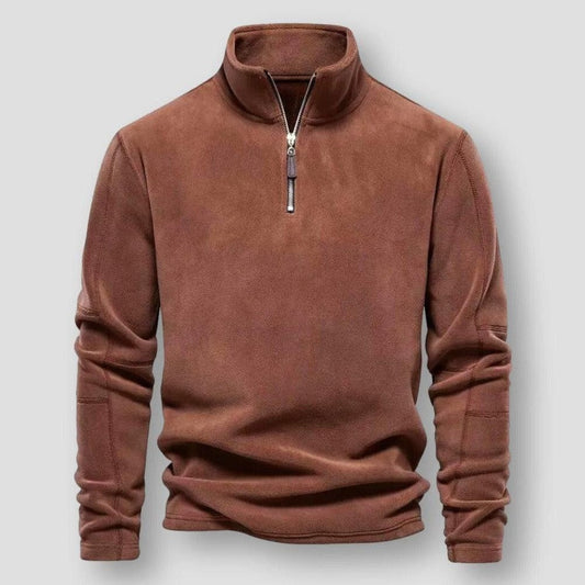 Sky Morris Arlington Luxe Half Zip Sweatshirt