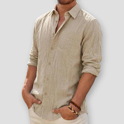 Sky Morris Bastrop Cotton Shirt