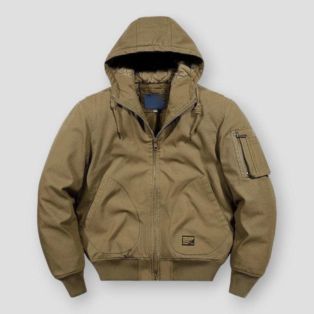 Sky Morris Brockton Luxe Hooded Jacket