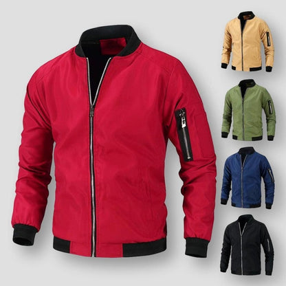 Sky Morris Collins Zipper Pocket Armour Jacket