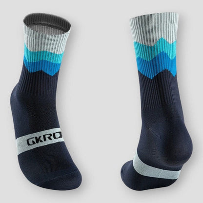 Sky Morris Dayton  ZigZag Cycling Socks