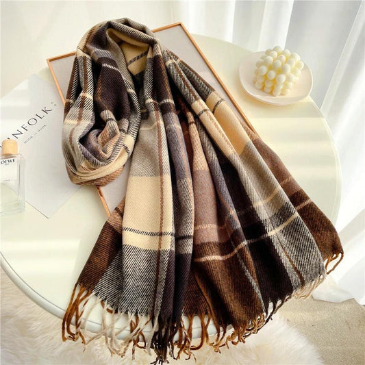 Sky Morris Denver Checkered Chic Scarf