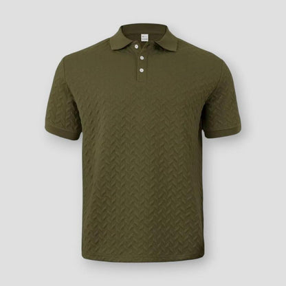 Sky Morris Douglas Textured Polo
