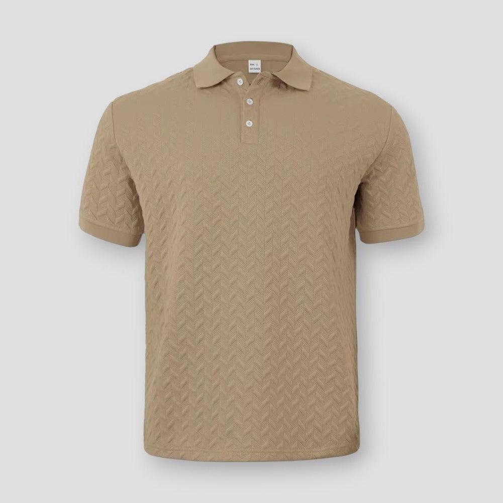 Sky Morris Douglas Textured Polo