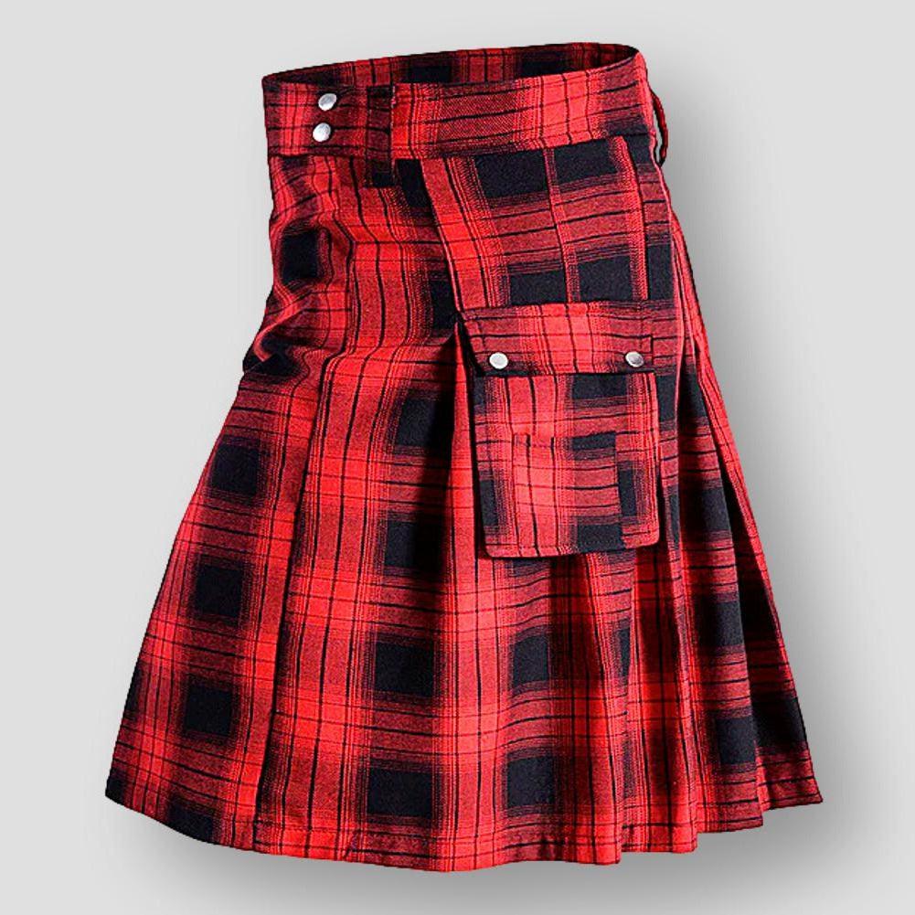 Sky Morris Fremont Vintage Plaid Tartan Kilt