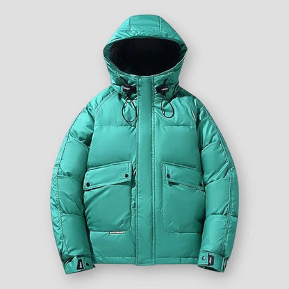 Sky Morris Henderson Zipper Elegance Puffer Jacket