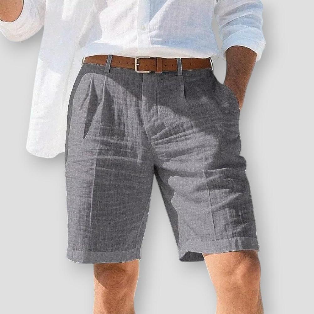 Sky Morris Hutchinson Linen Shorts