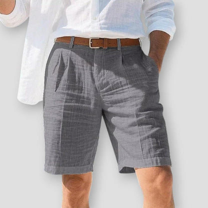 Sky Morris Hutchinson Linen Shorts