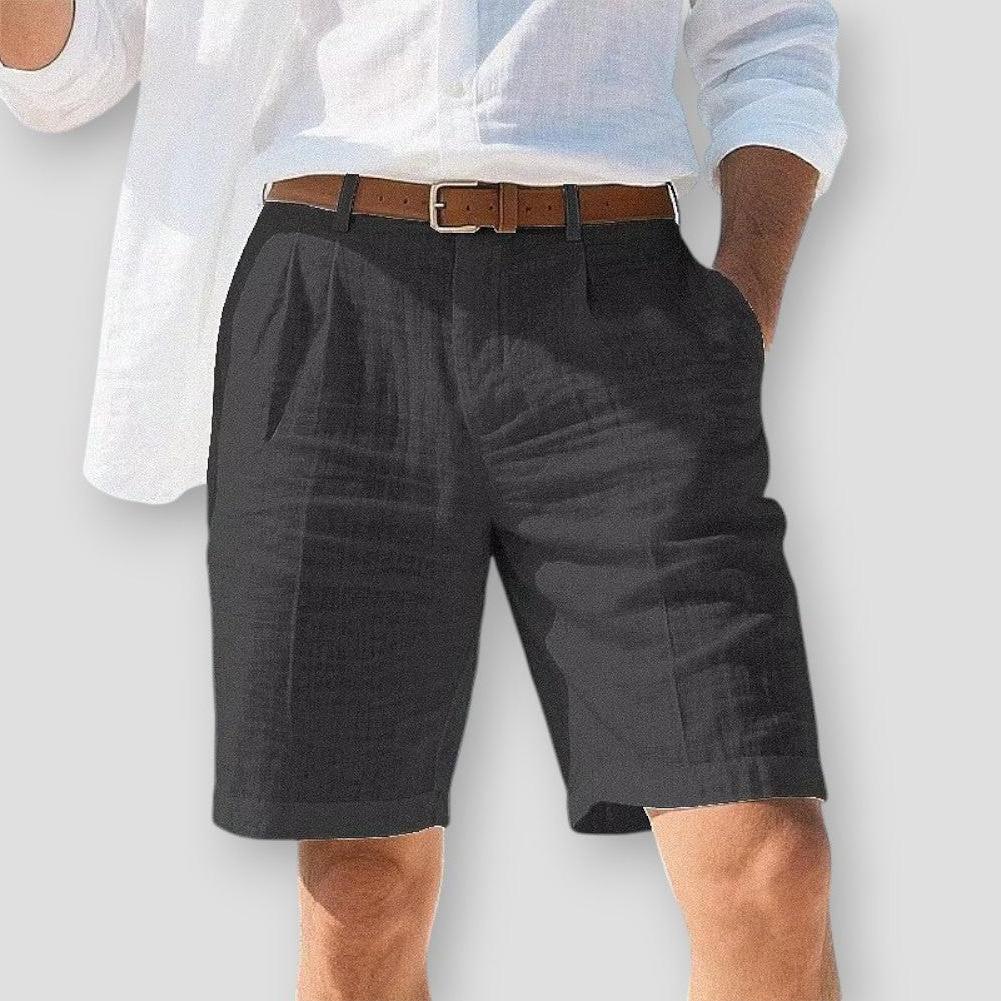 Sky Morris Hutchinson Linen Shorts