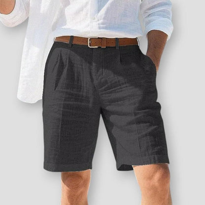 Sky Morris Hutchinson Linen Shorts