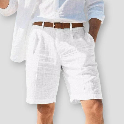Sky Morris Hutchinson Linen Shorts