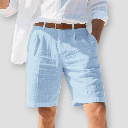 Sky Morris Hutchinson Linen Shorts