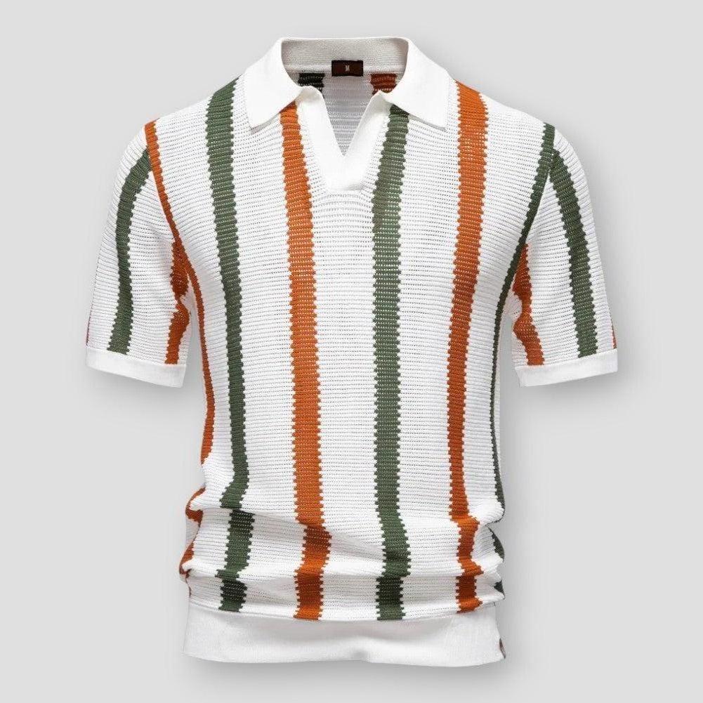 Sky Morris Juneau Knitted Polo Shirt