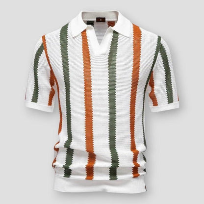 Sky Morris Juneau Knitted Polo Shirt
