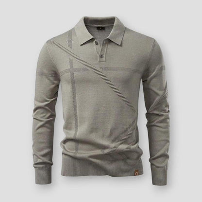 Sky Morris Juneau Long Sleeved Polo