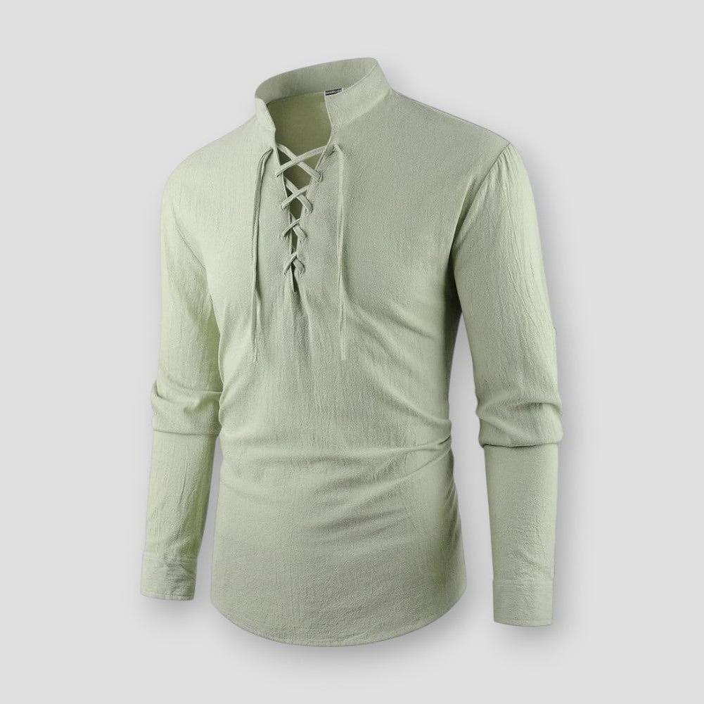 Sky Morris Lancaster Cotton Linen Shirt