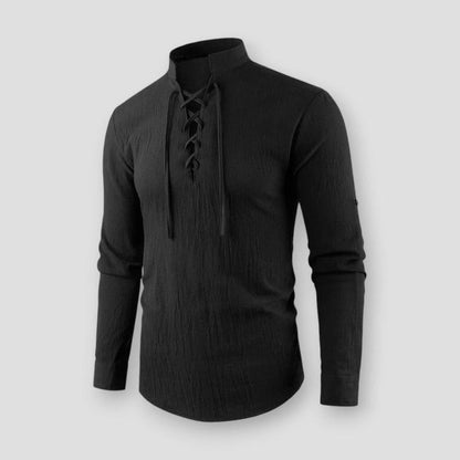 Sky Morris Lancaster Cotton Linen Shirt