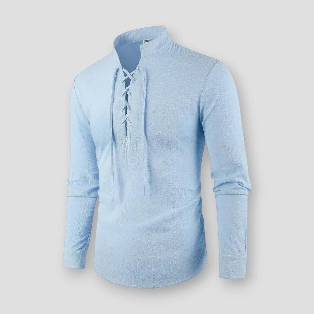 Sky Morris Lancaster Cotton Linen Shirt